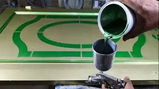 دهان باب خشب دوكو شامبين,قمة الابداع ☑️
