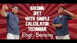 How to Solve Fixed, Self and Voltage Divider Bias JFET (with simple Calculator Technique)