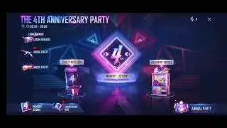 ff 4th anniversary event calendar | ff new event | free fire 4th anniversary rewards | new event ff