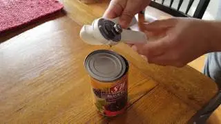 Can Opener Safety Lid Instructions| No Sharp Edges Technique