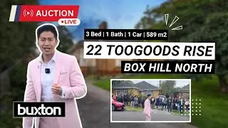 Live Auction @ 22 Toogoods Rise, Box Hill North