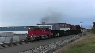 Mass Coastal MC-4 with a long train - 10/26/2022