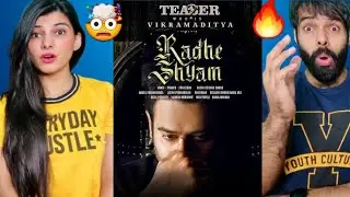 RADHE SHYAM TEASER REACTION!! | PRABHAS AS VIKRAMADITYA | Pooja Hegde | Radha Krishna Kumar