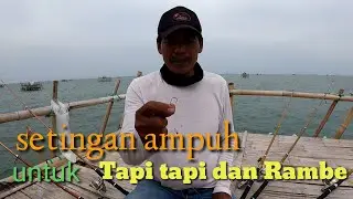 CARA MERANGKAI MANCING TAPI TAPI DAN RAMBE DI BAGAN