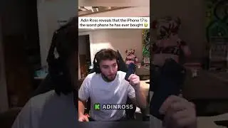 Адин Росс рассказал, что iPhone 17 &mdash; худший телефон, который он когда-либо покупал 😭 #fypシ゚viral ...