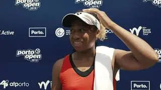 Porto Open 2019 - Interview with Myrtile Georges and Mari osaka