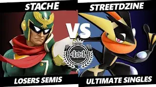 4o4 Smash Monthly 16 - Stache (Capt. Falcon) vs StreetDzine (Sephiroth, Greninja) - Losers Semi
