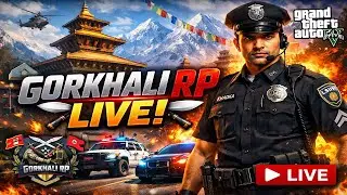 🚔 PD ON DUTY Gorkhali RP Live |🔥 High-Speed Chase!