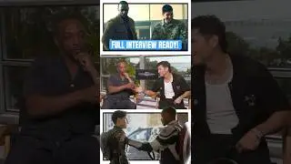 Full interview is available!!! #AnthonyMackie #DannyRamirez #CaptainAmerica #Shorts