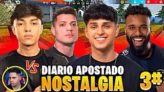 NOSTALGIA #3! O DIA QUE O DIARIO APOSTADO FOI DECIDIDO NO DETALHE! TIME NOBRU vs TIME MEGA! REACT