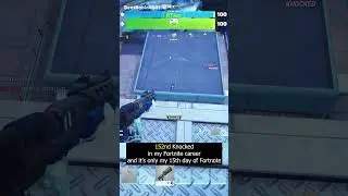 152ND KNOCKED 🔥 Fortnite 4K #fortnite #freefire #pubg #gaming #shorts #shortvideo #shortsfeed