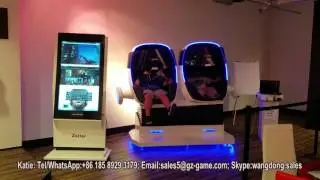 2 seats 9d virtual reality Robot Chair 9D VR