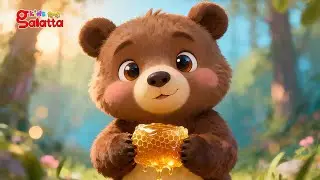 छोटा छोटा भालू का बच्चों का गीत - Little Bear Song | Hindi Nursery Rhymes for Kids | Galatta Kids