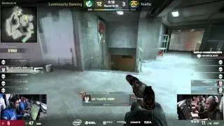 LG FNX Insane 5 HP clutch ace pistol Katowice Finals vs Fnatic