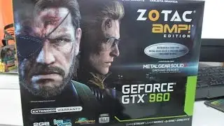 [VGA CARD] ZOTAC Geforce GTX 960 AMP (Reviews Fhoto)