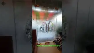 Designing Glass Work #stain GLass designing door Main #Door glass designing #9985597294