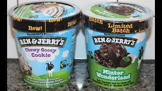 Ben & Jerry&rsquo;s Ice Cream: Chewy Gooey Cookie & Minter Wonderland Review