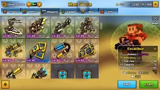 100000+ SILVER CHEST OPENING !!! | Got all clan wepons | Pixel Gun 3D