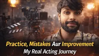 &ldquo;Practice, Mistakes Aur Improvement&rdquo; My Real Acting Journey,,