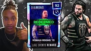 How To Redeem Diamond Roman Reigns '15 (The Big Dog) In Brand New Live Event - WWE 2K24 MyFaction