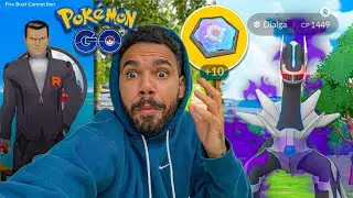 BIZZARRO!! ESSE É MEU NOVO *DIALGA SOMBROSO* NO POKEMON GO.. 🤯 #pokemongo