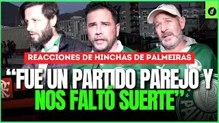 REACCIONES DE HINCHAS DE PALMEIRAS tras PERDER la FINAL de COPA LIBERTADORES ante FLAMENGO | Depor
