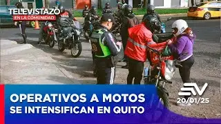 Operativos a motos se intensifican en Quito | Televistazo en la Comunidad Quito
