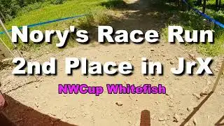 NWCup Whitefish - Nory's 2nd place in JrX