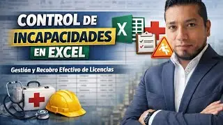 Control de Incapacidades en Excel, Archivo Real Usado en Auditor&iacute;as y Consultor&iacute;a Empresarial. 