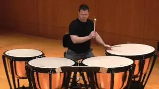 Elliott Carter - Eight Pieces for Four Timpani, V. Improvisation