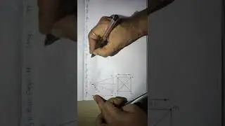 Engineering Graphics- Projection of Solids (Special Case-6) by Sandeep Jadhav