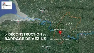 Déconstruction du Barrage de Vézins