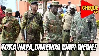SHOCKING Footage: Heavy Anti-Riot Police Stand Ready as Chaos Erupts at Nakuru PGH Hospital!