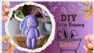 DIY Cozy Bunny Bath Bombs 🛁✨ My Best Super Fizzy Recipe & Easy Tutorial!