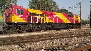 Light WAG9 31053 Loco Movement  Moving a WDG4G 49259 to another track