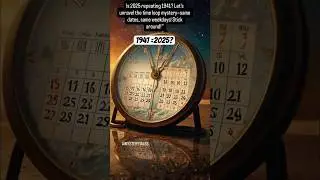 2025 = 1941? The Time Loop Mystery Unveiled! ⏰🤔&rdquo;