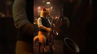 Yellow Jazz Cat on Saxophone | 24/7 Sleep & Relax Jazz Live黄色いジャズキャットのサックス｜24時間リラックス＆睡眠ライブ