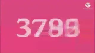 Numbers 10000 to 1 (Pixelated Version)