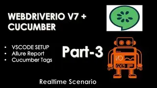 Webdriverio V7-Cucumber-RealTime Scenario -Part-3