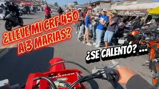 &iquest;ME LLEVE MI HONDA CRF 450 rx A 3 MARIAS? 🤕