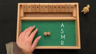 ASMR | Gum Chewing & Shut The Box (New Version) 🎲