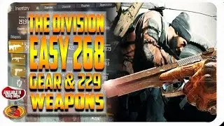 The Division Easy 268 Gear & 229 Weapons 1.3 Update Ps4, Xbox One, Pc **Easiest Method**