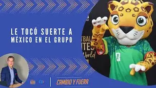 Le tocó suerte a México en el grupo.