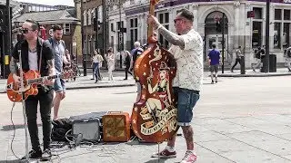 Rock & Roll On The Road. Street Music of Camden Town, London