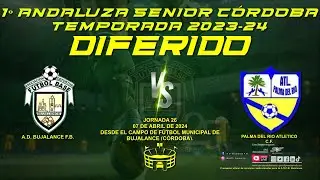🔴 EN DIFERIDO ⚽ JORNADA 26 TEMPORADA 2023-24 #adfbbujalancesenior vs #palmadelrioatcocf - SENIOR