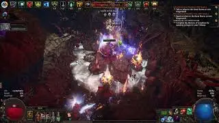 Path of Exile 3.27 - Lightning Strike Warden Tanky - T17 Abomination