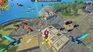 Free Fire first video BR rank one versus four 