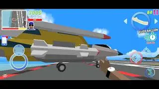 how to fly a secret plane in Dude Theft Wars