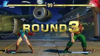 STREET FIGHTER V Cammy vs Nash