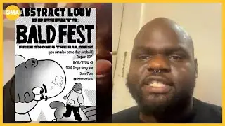 Rapper hosts first-ever Bald Fest: 'Bald community...needed a little love'